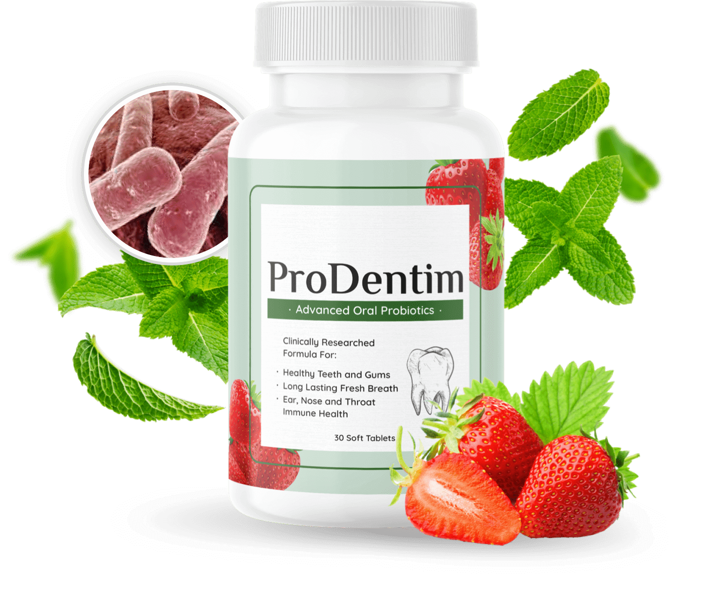 ProDentim bottles — replace with an authorized product image